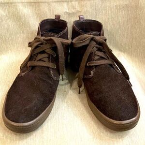 GEOX Sz 9 Suede Runner Sole Lace  Up Sneaker Comfort Desert Style Booties